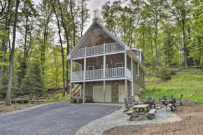 Old Forge Home with Hot Tub and Game Room!